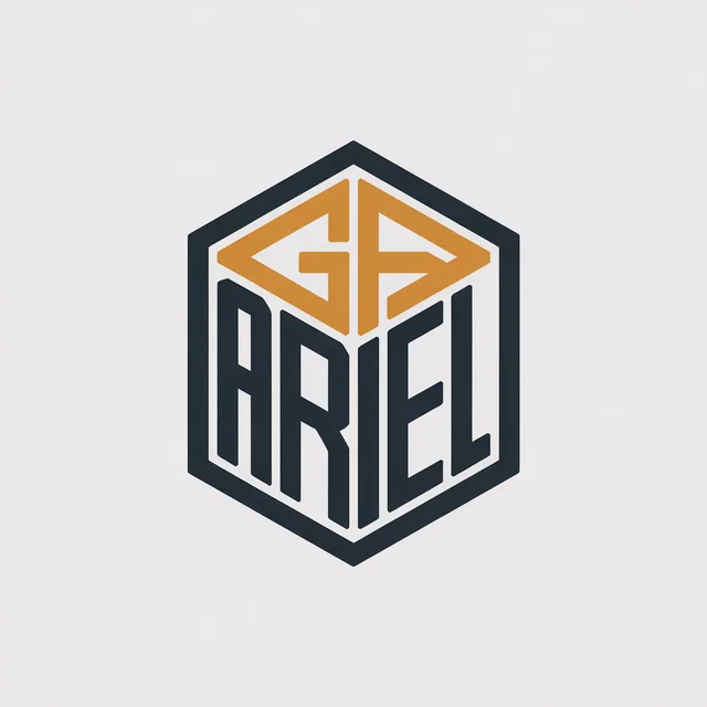 Geometric Emblem — Gabriel brand kit